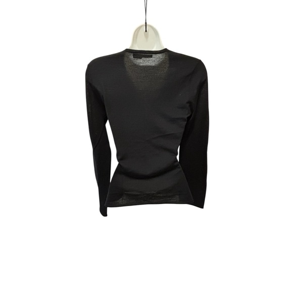 Smartwool V Neck Merino Wool Lightweight Sweater Sz S Base Layer Long Sleeve - Picture 4 of 6